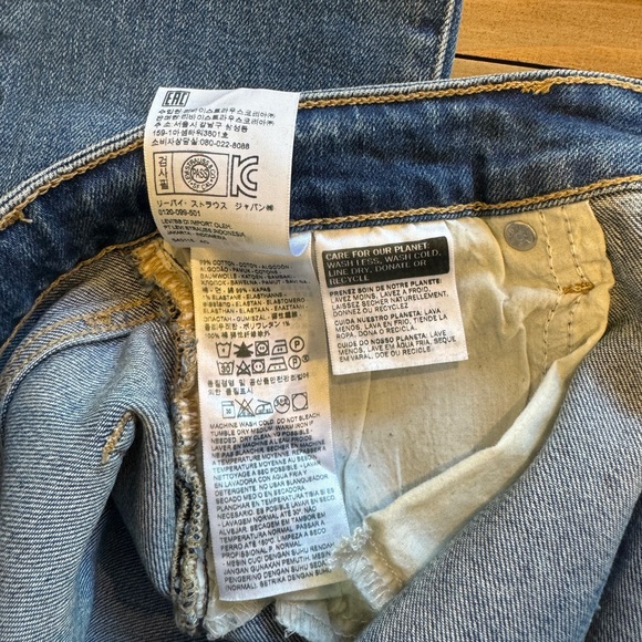 Levi’s 721 High-Rise Skinny Jeans, Rugged Indigo, 29x30 - Picture 4 of 8